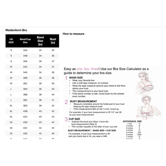 Maidenform Wirefree Demi Bra DM0799 with Natural Lift 36C Sandshell  NWT - Picture 2 of 2